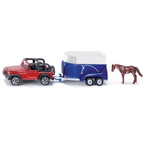 Siku 1651 jeep with horse - siku,