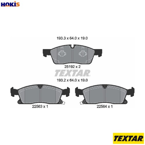 Brake pad set disc - pad,
