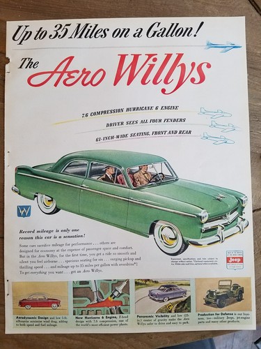 1952 green aero - 1952,