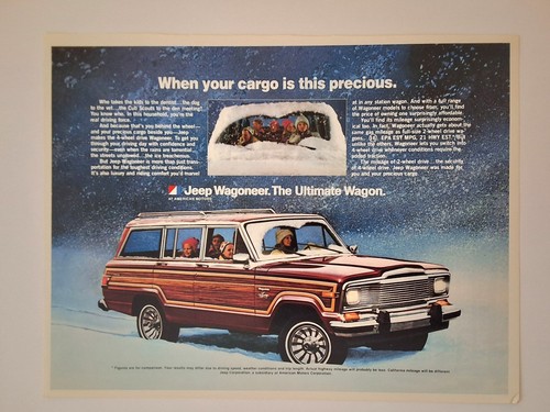 Vintage jeep wagoneer - vintage,