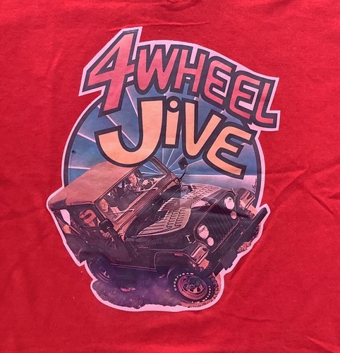 Vtg 80s jeep - 4, jive
