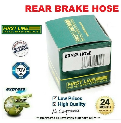 Rear left brake hose - 1x,