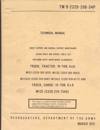10-Ton 6x6 cargo truck tractor