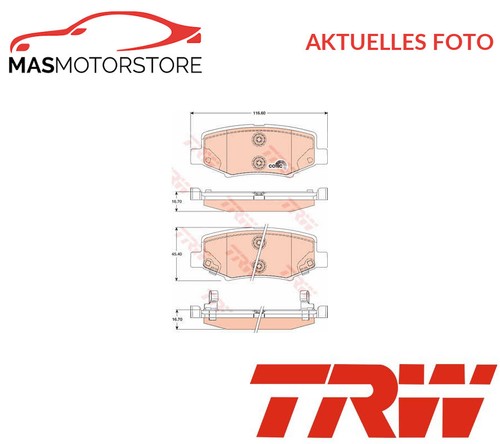 Set brake pads - of,